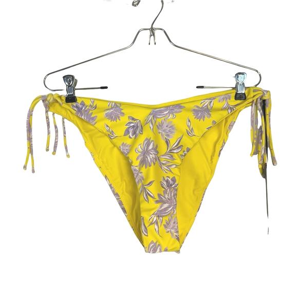 House of Harlow 1960 Nora Side Tie Bikini Swimsuit Bottom in Summer Lily XL NWT - Picture 6 of 11